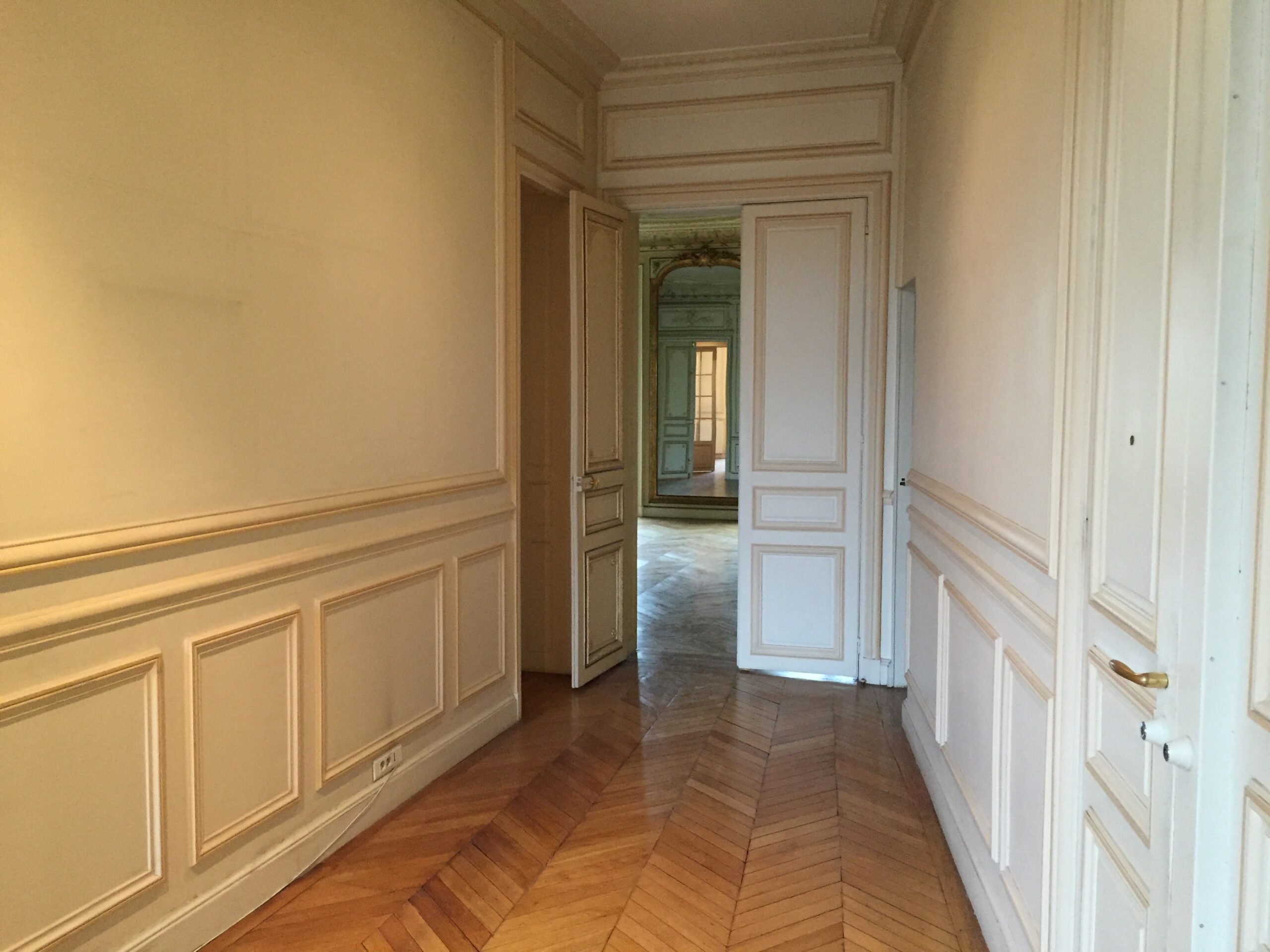 Transformation logements en bureaux - Bd Haussmann Paris - Cabinet Lebrun - Avant -LVBTP